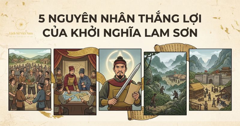 Nguyên nhân thắng lợi của khởi nghĩa Lam Sơn (1418–1427) 1 5 nguyên nhân thắng lợi của khởi nghĩa Lam Sơn