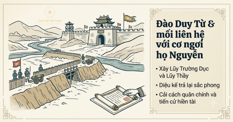 Đào Duy Từ đã giúp chúa Nguyễn những gì