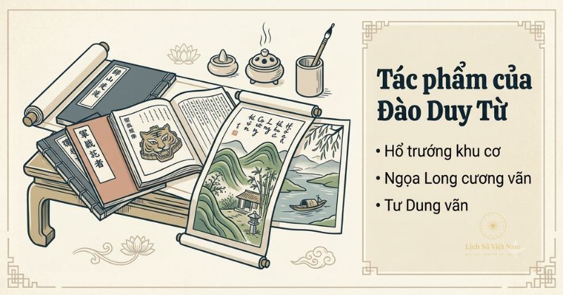 Tác phẩm và đóng góp văn hóa của Đào Duy Từ