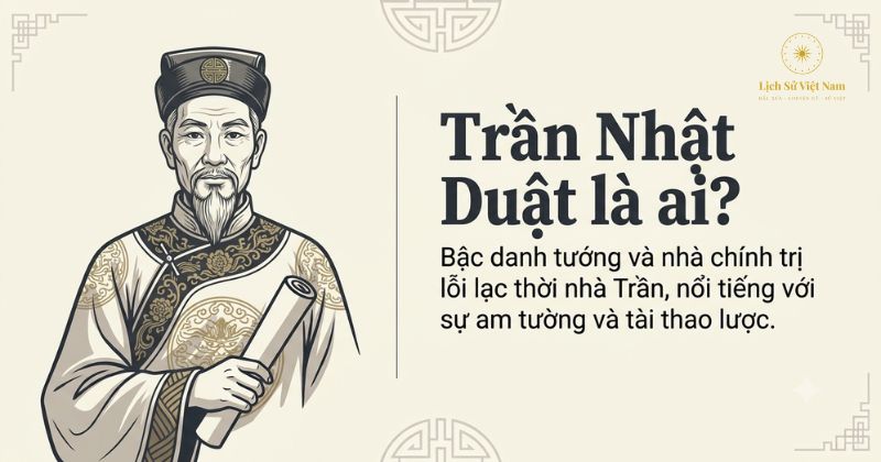 Trần Nhật Duật là ai? Tiểu sử Chiêu Văn Vương và chiến thắng Hàm Tử Trần Nhật Duật là ai