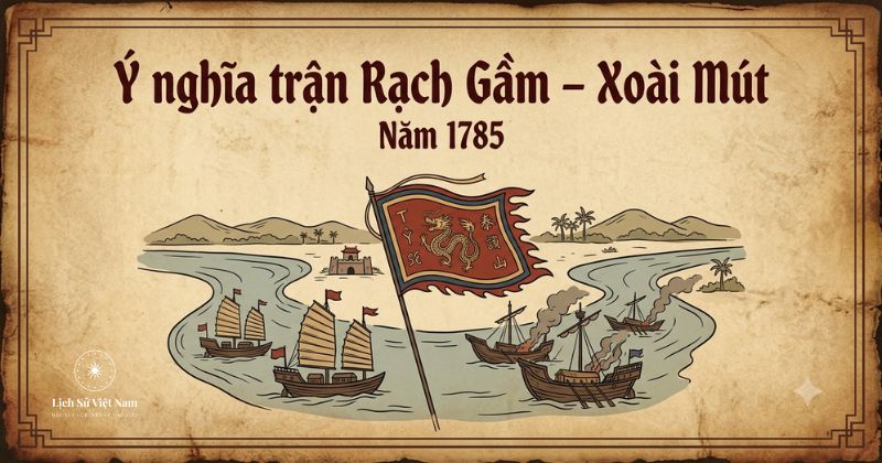 Ý nghĩa trận Rạch Gầm – Xoài Mút: chiến thắng thủy chiến năm 1785 Ý nghĩa trận Rạch Gầm Xoài Mút